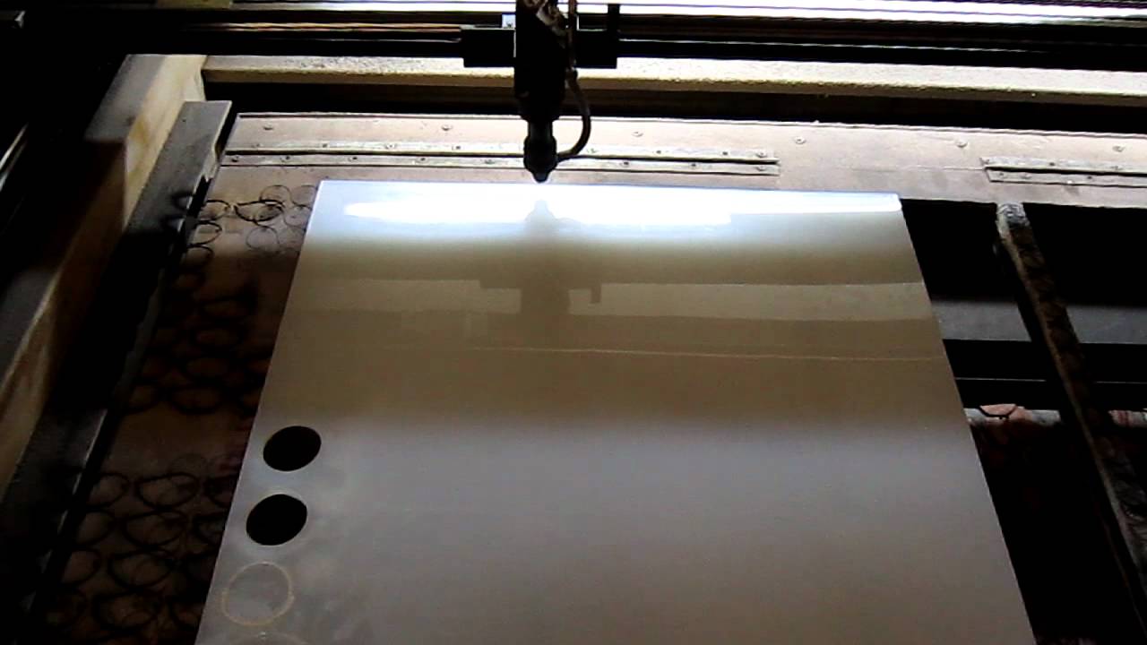 Резка полипропилена 6 мм - YouTube