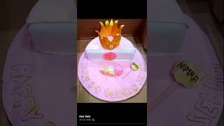 Half Year Baby Girl Cake ,