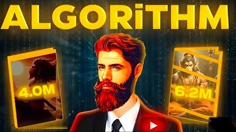 How I cracked algorithm In 1 Video (by yt tips official channel)