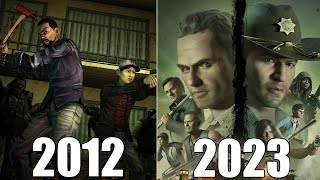 Evolution of The Walking Dead Games [2012-2023]