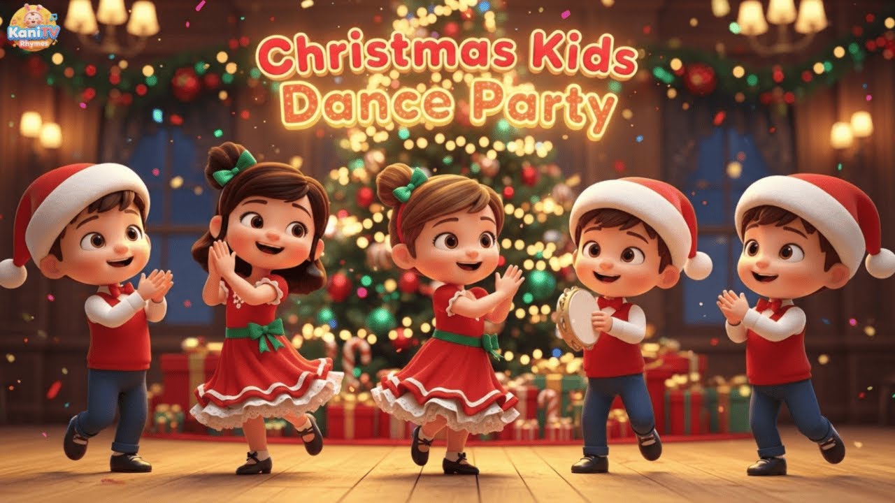 Jingle Bell Baby Dance 💃 | Santa Christmas Party 🎅 | Fun Kids Dance ...