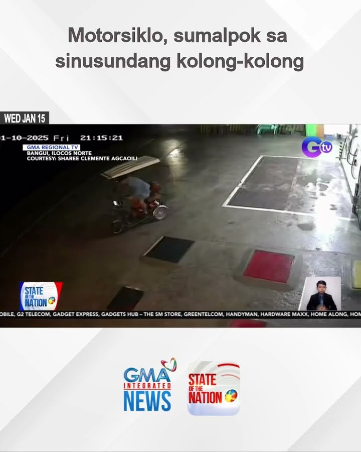 Motorsiklo, sumalpok sa sinusundang kolong-kolong | SONA