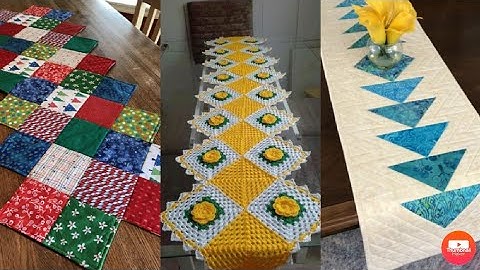 Beautiful Handmade table runner ideas