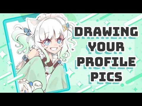 【DRAWING YOUR PROFILE PICS】da minty?!【Maid Mint Fantome】