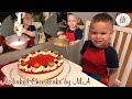 My Little Baker | No-bake Cheesecake by M.A | My 2 years old son