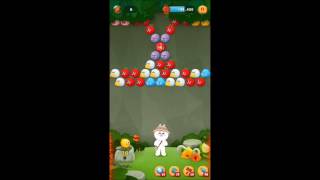 LINE バブル2　STAGE 722　銅コニー　アイテムあり　×1.5　Bronze Cony　LINE BUBBLE 2