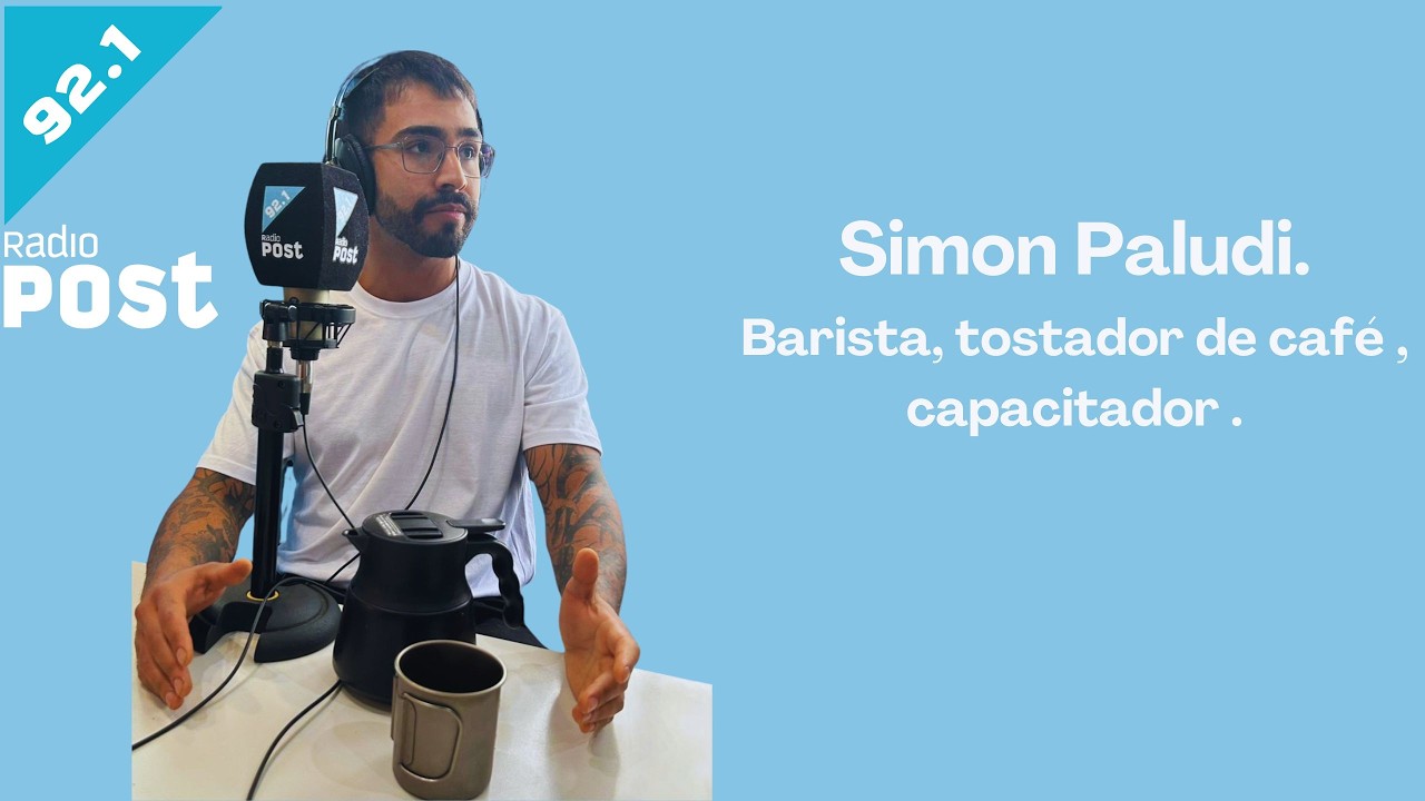 Victoria González entrevista a Simon Paludi - Barista  - en Radio Post 92 1