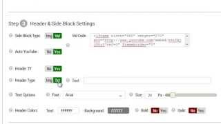 EasyDealBuilder.com - Video #5 : Step 2-3 : SEO and Header & Side Block Settings