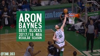 Aron Baynes Best Blocks 201718 Nba Regular Season