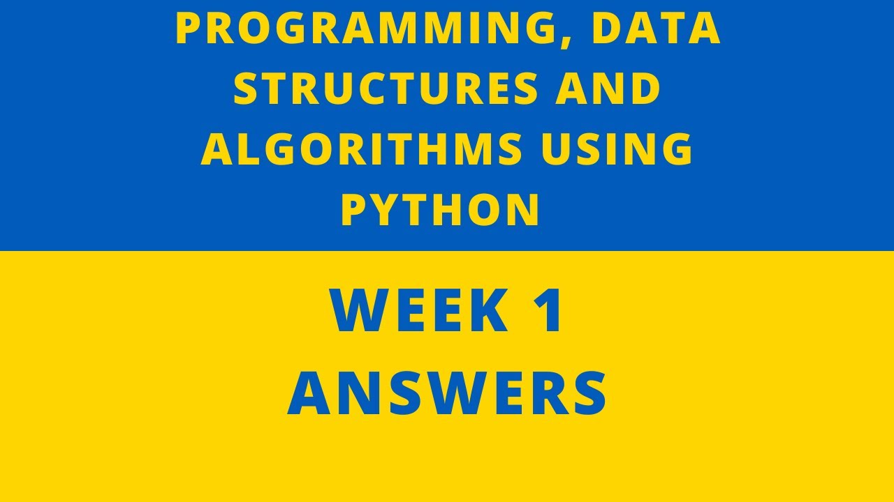 programming in python nptel week 1 assignment answers