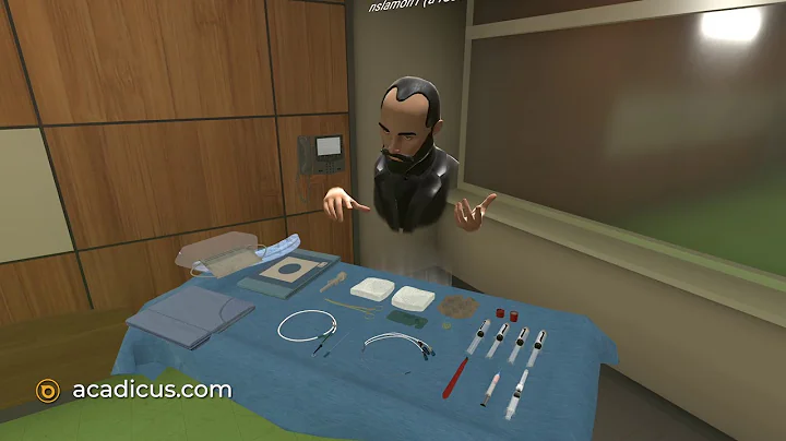 Central Venous Catheter Insertion Preparation VR Medical Simulation Summary by Dr. Nick Slamon