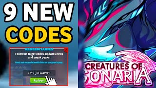 *NEW* UPDATE ⚡ CREATURES OF SONARIA CODES IN JULY 2026 | ROBLOX CODES JULY 2026