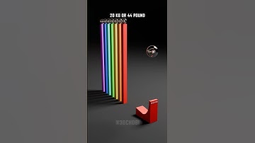 Watch Satisfying Pillar  Demolition made of 3780 Colorful Cubes #satisfying #animation #blender