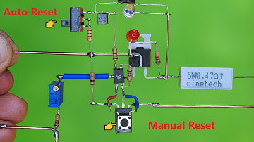 [NEW] Overcurrent Protection Circuit / Automatic and Manual Restart Feature / First on Youtube