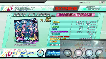 Homemade controller in Hatsune Miku Project DIVA Arcade Future Tone :))