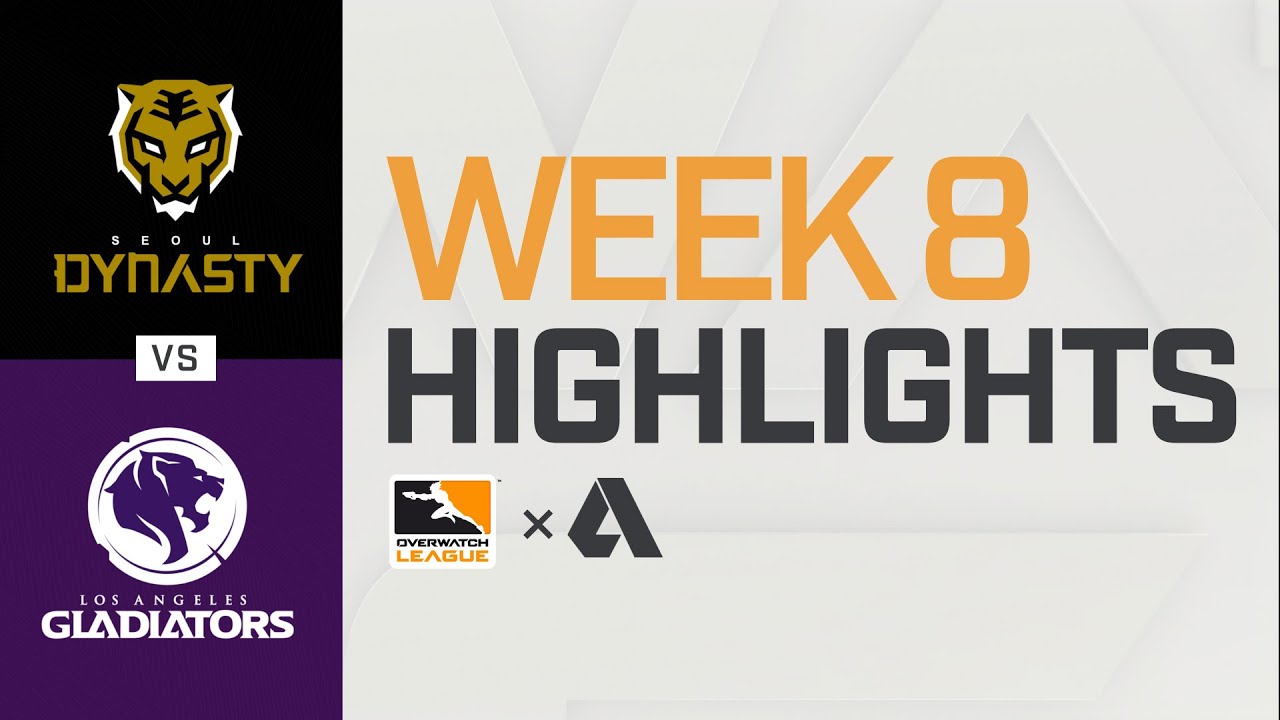 Overwatch League Recap Los Angeles Gladiators Vs Boston Uprising