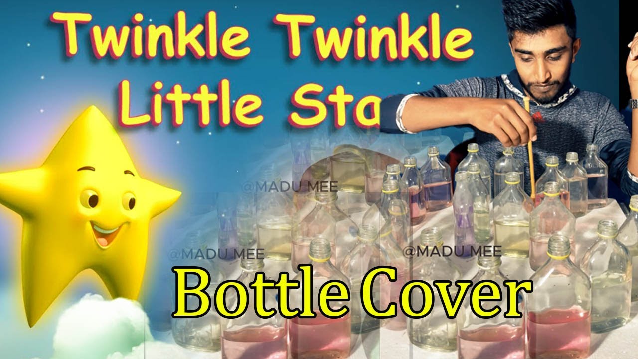 Twinkle Twinkle Little Star Bottle Music with lyrics YouTube