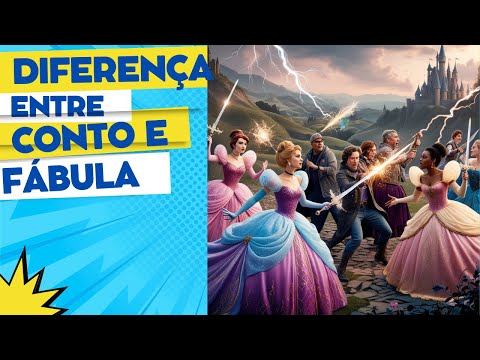 Diferença entre conto e fábula