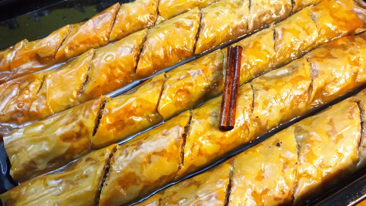 Μπακλαβαδάκια με ελαιόλαδο 💯 Νηστίσιμη συνταγή!!!