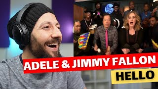 🇨🇦 CANADA REACTS TO Jimmy Fallon, Adele Hello reaction