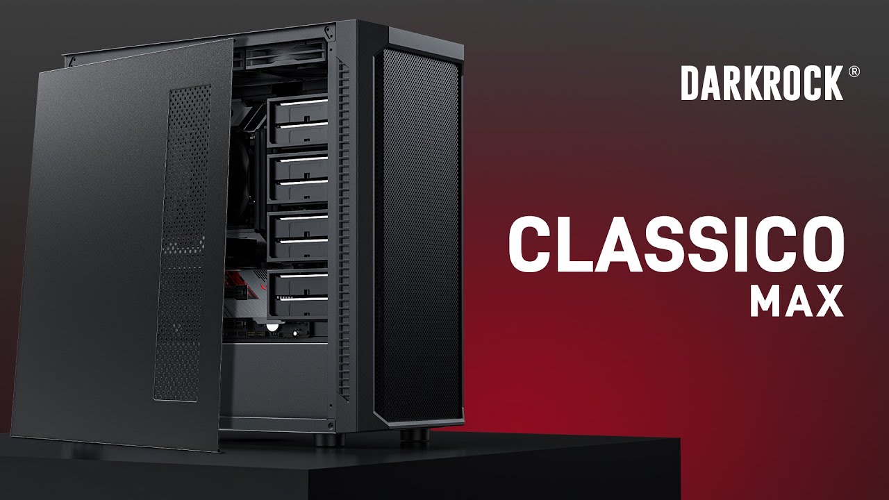 Storage Master DARKROCK Classico MAX NAS Storage Master Case - YouTube