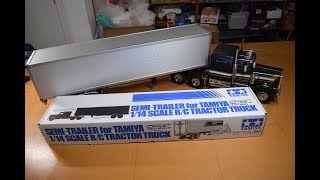 1/14 Tamiya RC King Hauler Semi Trailer Build 56302