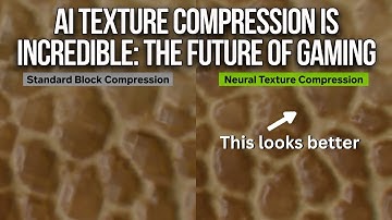 Neural Texture Compression - Better Looking Textures & Lower VRAM Usage for Minimal Performance Cost
