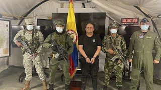 شاهد: القبض على أخطر زعيم عصابة قتل وتهريب المخدرات في كولومبيا