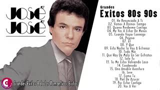 JOSE JOSE 80s 90s Grandes Exitos Baladas Romanticas Exitos - EXITOS SUS MEJORES