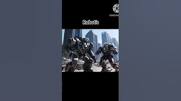 two robotic fight #aivideo #robot