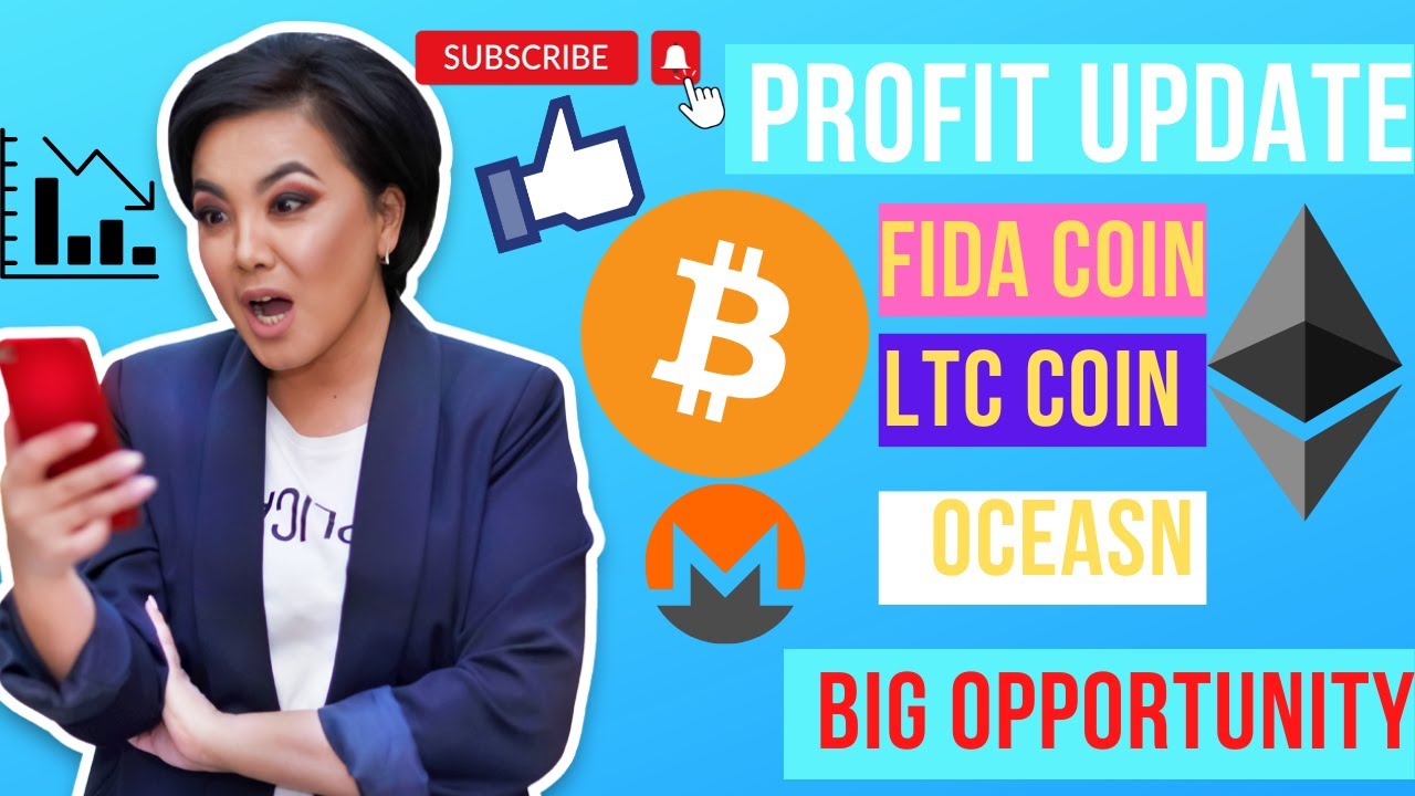 Fida Coin Price Update| LTC Price Update| Ocean Token price update|urdu/hindi