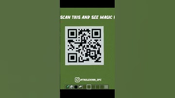 QR Code in minecraft | minecraft QR Code | #shorts #minecraft #memes