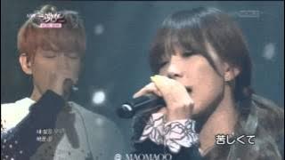 Taeyeon and Baekhyun duet