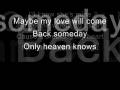 Heaven KnowS by: Jed Madela w/ lyrics