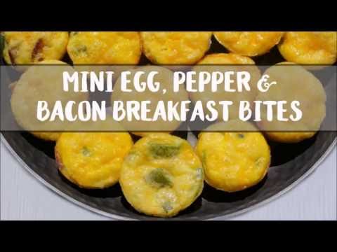Video: Mga Meryenda Na Muffin Na May Mais, Bacon At Bell Pepper