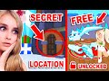 This *SECRET* LOCATION In The NEW Snow Castle Gives You FREE LEGENDARIES In Adopt Me! (Roblox)