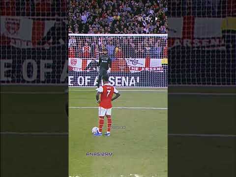 Peter Drury turns Saka's penalty into a movie!