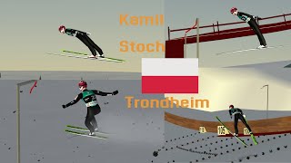 Odwzoruj to w DSJ4 #17 - Kamil Stoch - 94,5 m - Trondheim Granåsen
