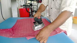 kya hai full shirt stri|how to iron cotton shirt|  how to iron shirt eosily|fiux leather repair