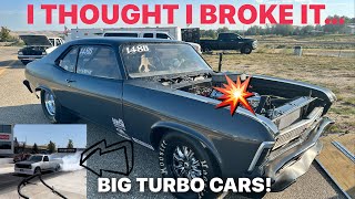 PROBLEMS With My SUPERCHARGED Small Block Chevy! FAST Small Tire Cars & CLOSE Bracket Racing!!