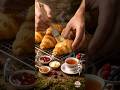 Croissant and Tea #foodasmr #viral #shorts #shortsfeed