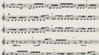 Sheet Music - All of the Lights - Kanye West