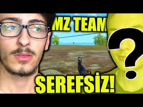 SİZ ŞEREFSİZSİNİZ ! (MZ TEAM) PUBG Mobile Lite