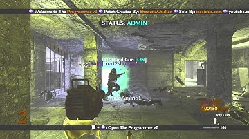 The Programmer v2 mod menu open lobby