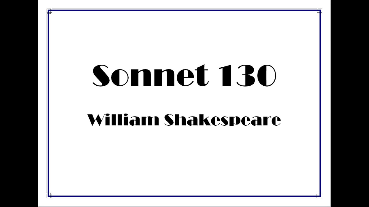 sonnet 130 essay grade 11
