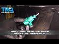 How to Replace Brake Light Switch 1998-2010 Volkswagen Beetle