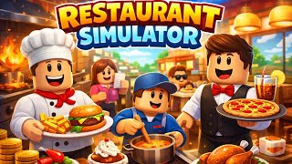 Bangun Restoran Terbesar di Roblox! Restaurant Simulator part 1 screenshot 5