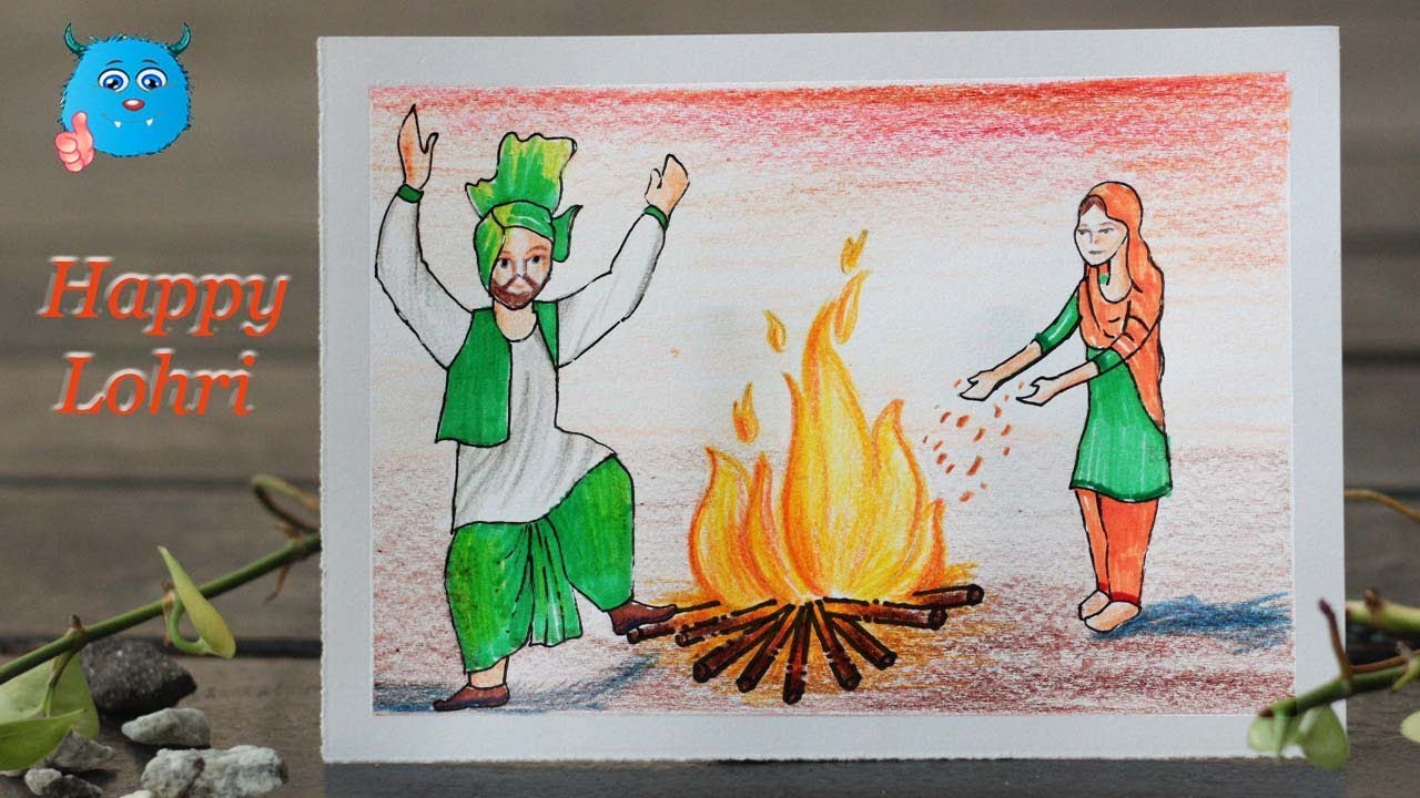 Featured image of post Lohri Activity Drawing : Observational drawing for kids is an excellent way for them to develop visual acuity and drawing skills.