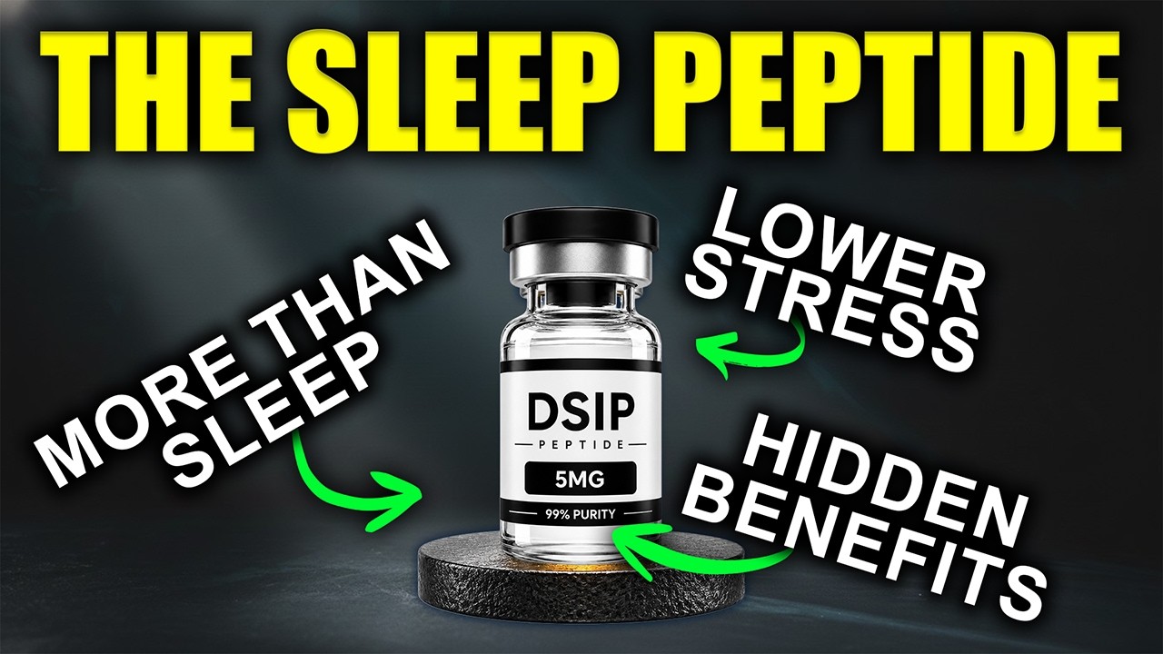 DOCTOR EXPLAINS HOW DSIP PEPTIDE IMPROVES SLEEP, LOWERS STRESS & MORE (DSIP EXPLAINED)