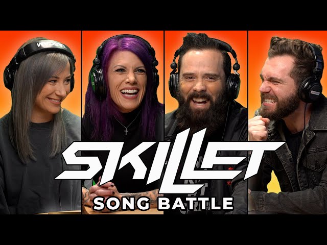 Can Skillet Guess Their Own Songs? | Song Battle class=